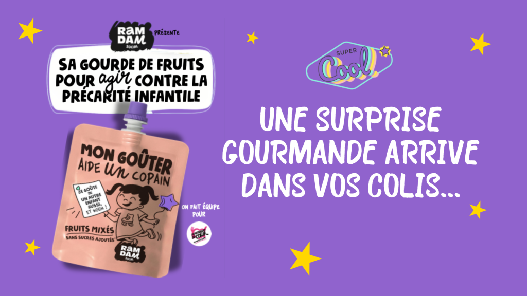 Ramdam : Une surprise gourmande arrive dans vos colis…