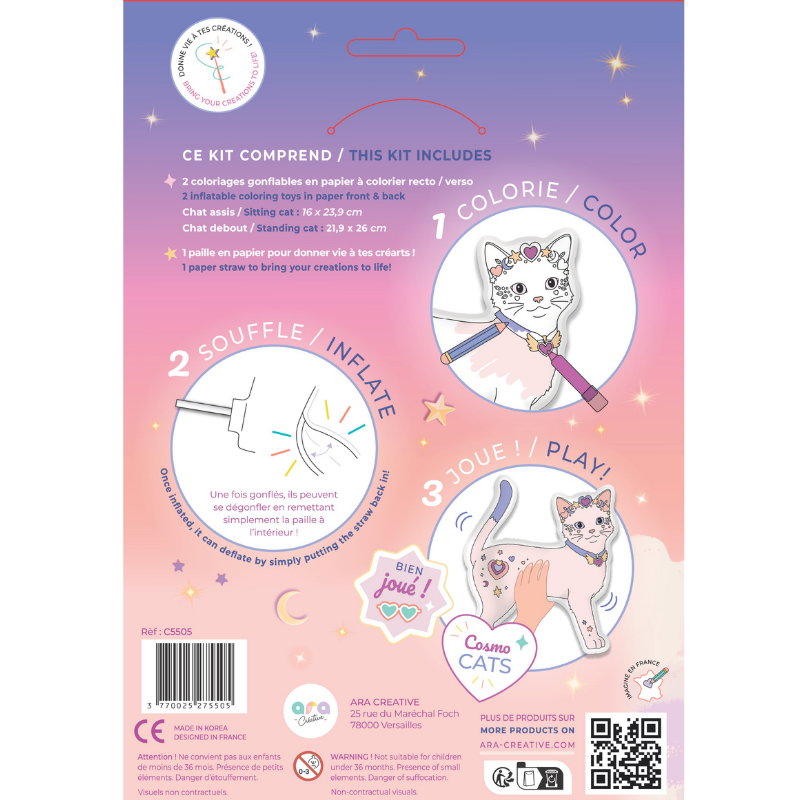 Coloriages gonflables - Cosmo Cats – Image 4