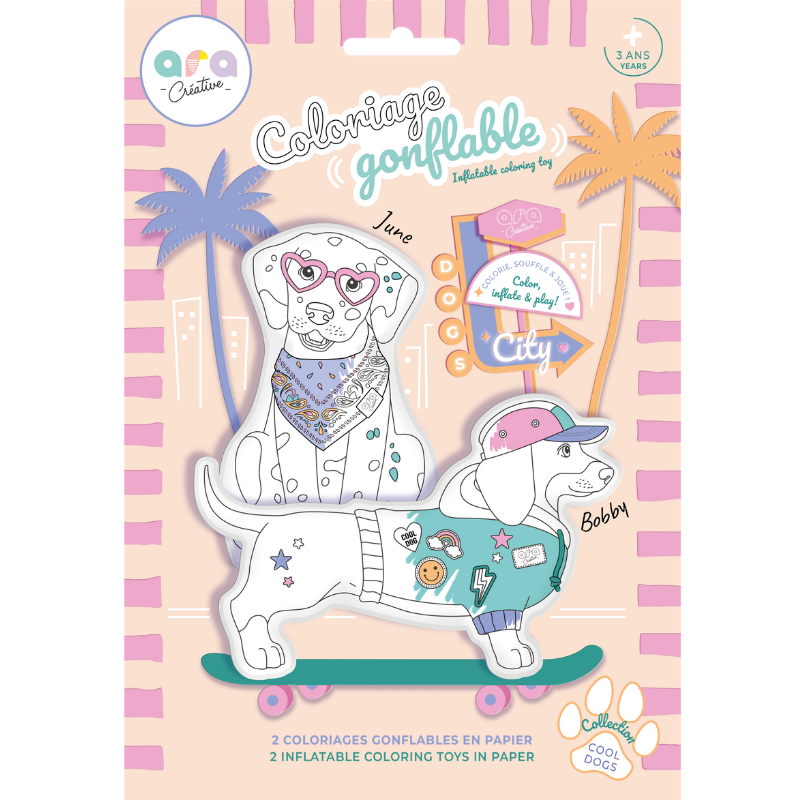 Coloriages gonflables - Cool Dogs – Image 3